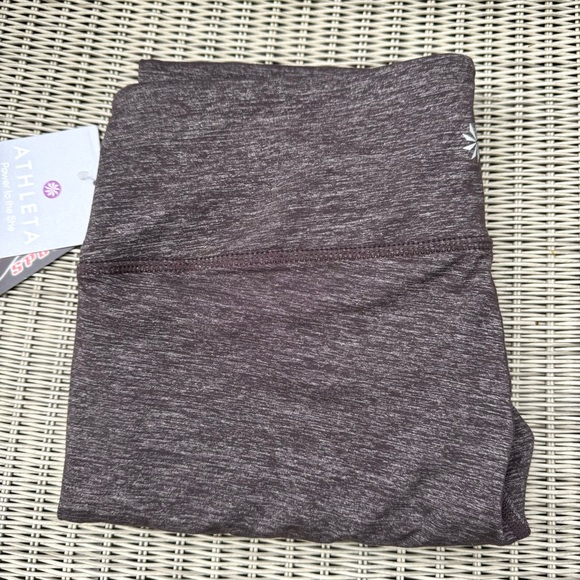 Athleta Odyssey Chaturanga Tight Heathered Brown Sz S - Picture 2 of 11